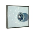 thumbnail image 3 of Stupell Industries Disco Ball Glimmer Reflection Graphic Art Luster Gray Floating Framed Canvas Print Wall Art, Design by Ziwei Li, 3 of 8