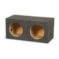 thumbnail image 2 of QPower 10 Inch Heavy-Duty Dual Sealed Vehicle Subwoofer Enclosure, 2 of 5