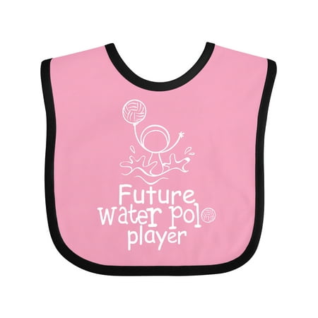 

Inktastic Future Water Polo Player Gift Baby Boy or Baby Girl Bib