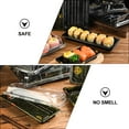 thumbnail image 3 of OUSITAID 20Pcs Disposable Sushi Take Out Box Printing Delicate Plastic Food Container, 3 of 7