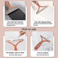 thumbnail image 3 of Portable Double Sided Lint Remover Fuzz Fabric Shaver Clean Pet Hair Remover Fluff Fabric Shaver Brush Fur Remover For Sweater, 3 of 4