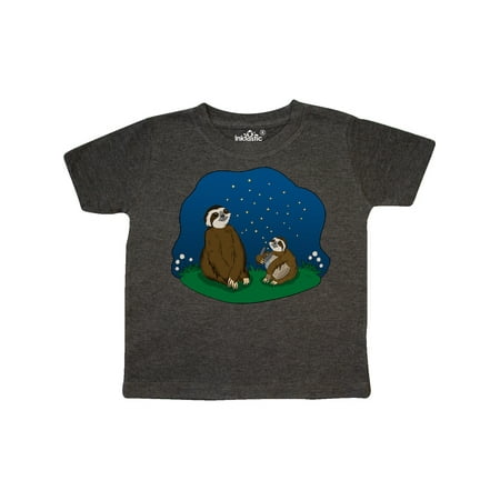 

Inktastic Summer Sloths With Fireflies Gift Toddler Boy or Toddler Girl T-Shirt