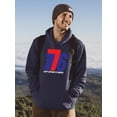 thumbnail image 2 of 1776 Happy Birthday Of America Hoodie Men -Image by Shutterstock, Male XX-Large, 2 of 4