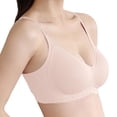 thumbnail image 1 of Brasier Mujer Sujetador Push-up con Retracción Lateral y Copa Semifija para Mujer, con Realce y Soporte Suave, sin Costuras y Pegamento de Gelatina Extra Grande, 1 of 5