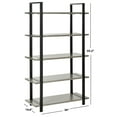 thumbnail image 6 of SAFAVIEH Scott Industrial Rustic 5 Tier Etagere, French Grey, 6 of 7