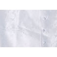thumbnail image 4 of Wedding Vest Set, White Paisley, 4 of 5