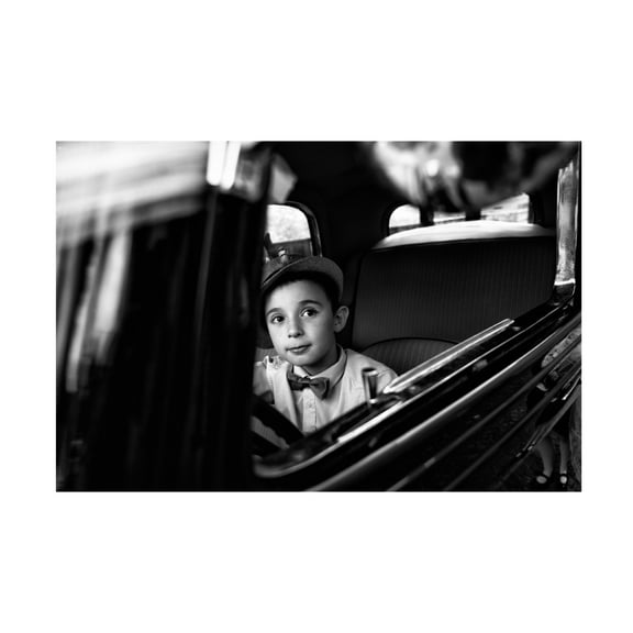 Canvas Wall Art - Riccardo Lucidi 'Childhood' Wall Art for Living Room, Bedroom, or Office D?cor by Trademark Fine Art - 19 x 12 Inches