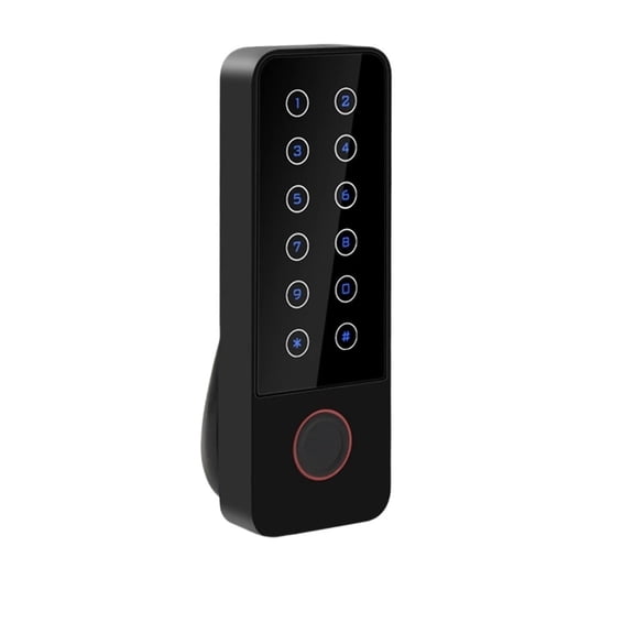 Metal Wifi Fingerprint Access Control Keypad Rainproof Digital Panel Wiegand Card Reader Door Lock