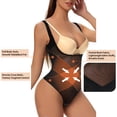thumbnail image 4 of SHAPERIN Women Waist Trainer Bodysuit Full Body Shaper Tummy Control Faja Compression Slim Corset Shapewear Girdles, 4 of 7