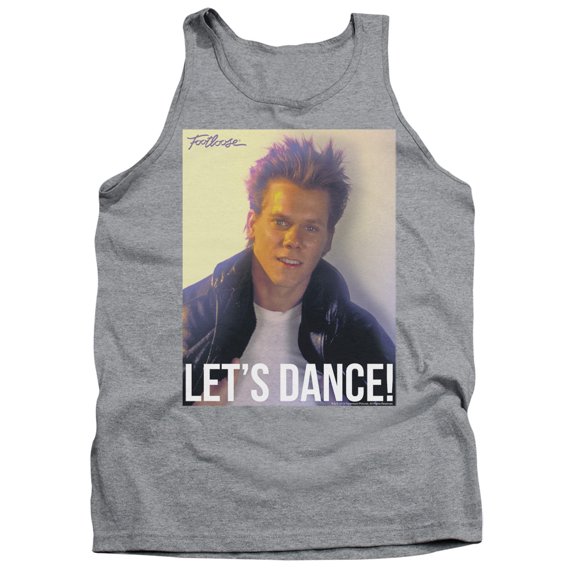 Footloose Lets Dance Adult Tank Top Athletic Heather