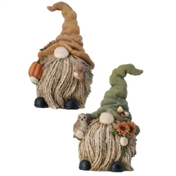 Set of 2 Harvest Gnomes