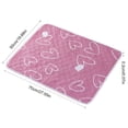 thumbnail image 3 of Washable Pet Cage Mat for Small Animals and Cats Dogs – Soft Polyester Bedding Liner, Reusable Pad for Hamsters Rabbits Guinea Pigs and Reptile Cages, Crates and Carriers, 3 of 6