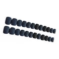 thumbnail image 4 of 24 Piezas De Uñas Postizas Mate Azul , Puntas Cortas De Uñas Artificiales Cuadradas Falsas, Pegamento De Cubierta Diseñ, 4 of 7