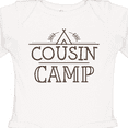 thumbnail image 4 of Inktastic Cousin Camp Family Reunion Boys or Girls Long Sleeve Baby Bodysuit, 4 of 5