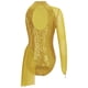 thumbnail image 4 of Leotardos de gimnasia para niñas, disfraz de Jersey de Ballet, lentejuelas brillantes, malla transparente, Tango, Chacha, baile latino, Ropa de baile, 4 of 5