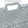 thumbnail image 6 of Simplify 12" Plastic Folding 1 Step Stool in Gray, 6 of 8