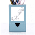 thumbnail image 1 of Culture Hand Flower Line Drawing Pattern Desk Supplies Organizer Pen Holder Card, 1 of 3