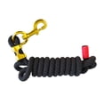 thumbnail image 2 of Cuerda de plomo para caballos con gancho de presión para caballos, cable de algodón para caballos, se fija al cabestro o al arnés, correas, cuerda 3 metros negro, 2 of 9