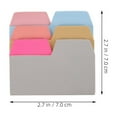 thumbnail image 5 of WEUVEB Sticky Index Tabs Multi-Color for Notebooks - Versatile Planner Accessories for Daily Use, 5 of 9
