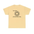 thumbnail image 2 of Your Vibe Attracts Sun Unisex Heavy Cotton Tee, 2 of 10