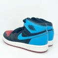 thumbnail image 5 of Ni - ke Ni - ke Boys Air Jordan 1 Mid CU0449-046 Black Basketball Shoes Sneakers Size 1Y, 5 of 5