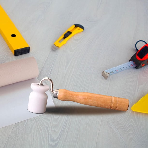 Rodillo de de papel tapiz plano, resistente a altas temperaturas, herramienta manual de rodillos pesados ergonómicos, rodillo de , DYNWAVEMX Rodillo para costura de papel pintado