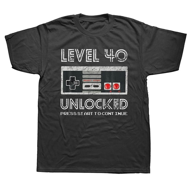 Novedad hecha en 1983 Edición limitada 40 años de ser impresionantes Camisetas de manga corta Regalos de cumpleaños Camiseta de estilo de verano