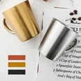 thumbnail image 3 of SPRING PARK Stainless Steel Travel Double-layer Mug Insulation Cup Coffee Tea Drinking Water, 3 of 7