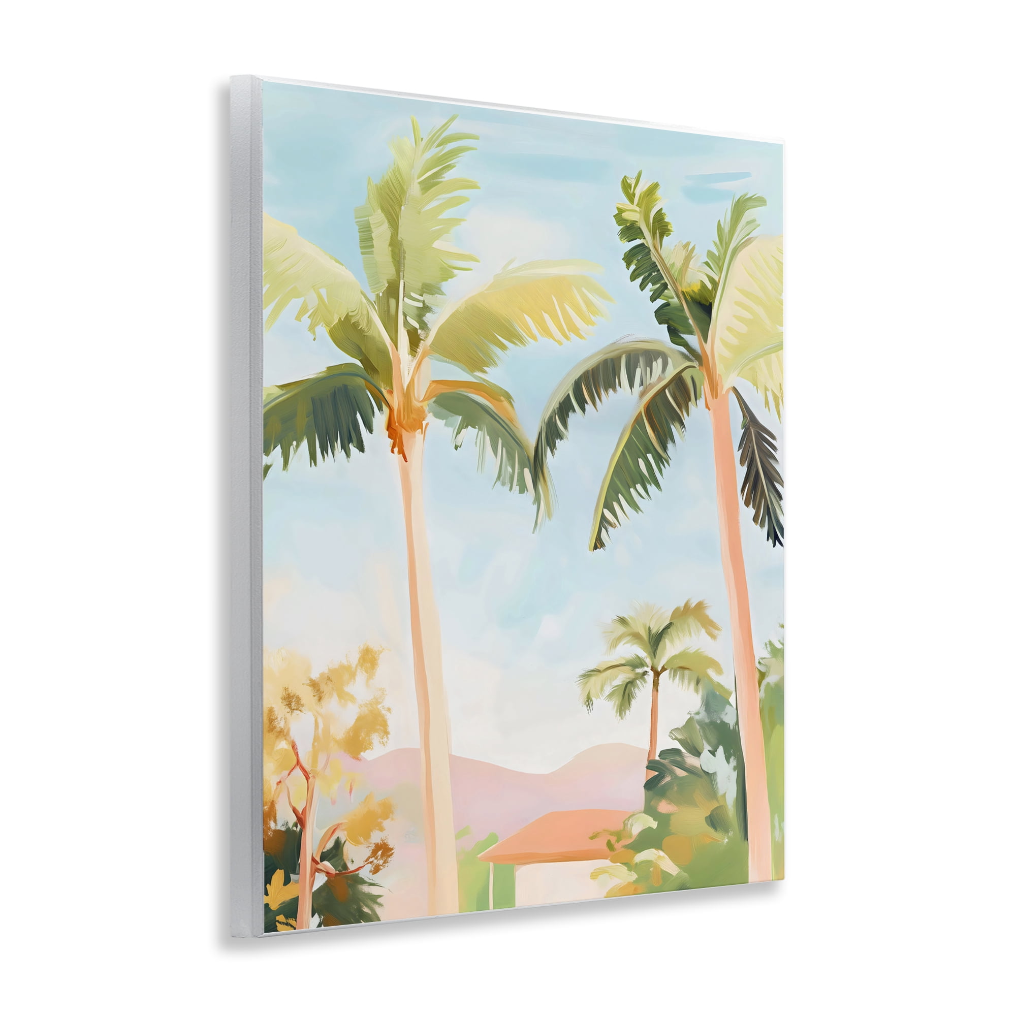 Stupell Industries Rising Above Tropical Palms Wall Plaque Art, design by The Prints Vibe