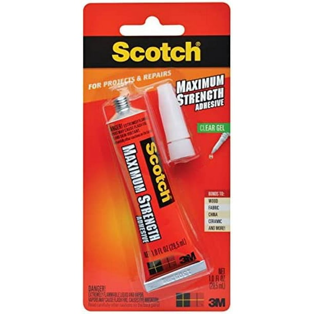 3M Maximum Strength Adhesive 6047, One Ounce