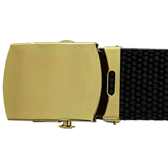 Gold Chrome Metal Buckle for Web Belt