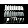 thumbnail image 4 of 500-1000 Pcs Coffin Nail Tips Long Square French Fake False Nails Transparent, 4 of 4