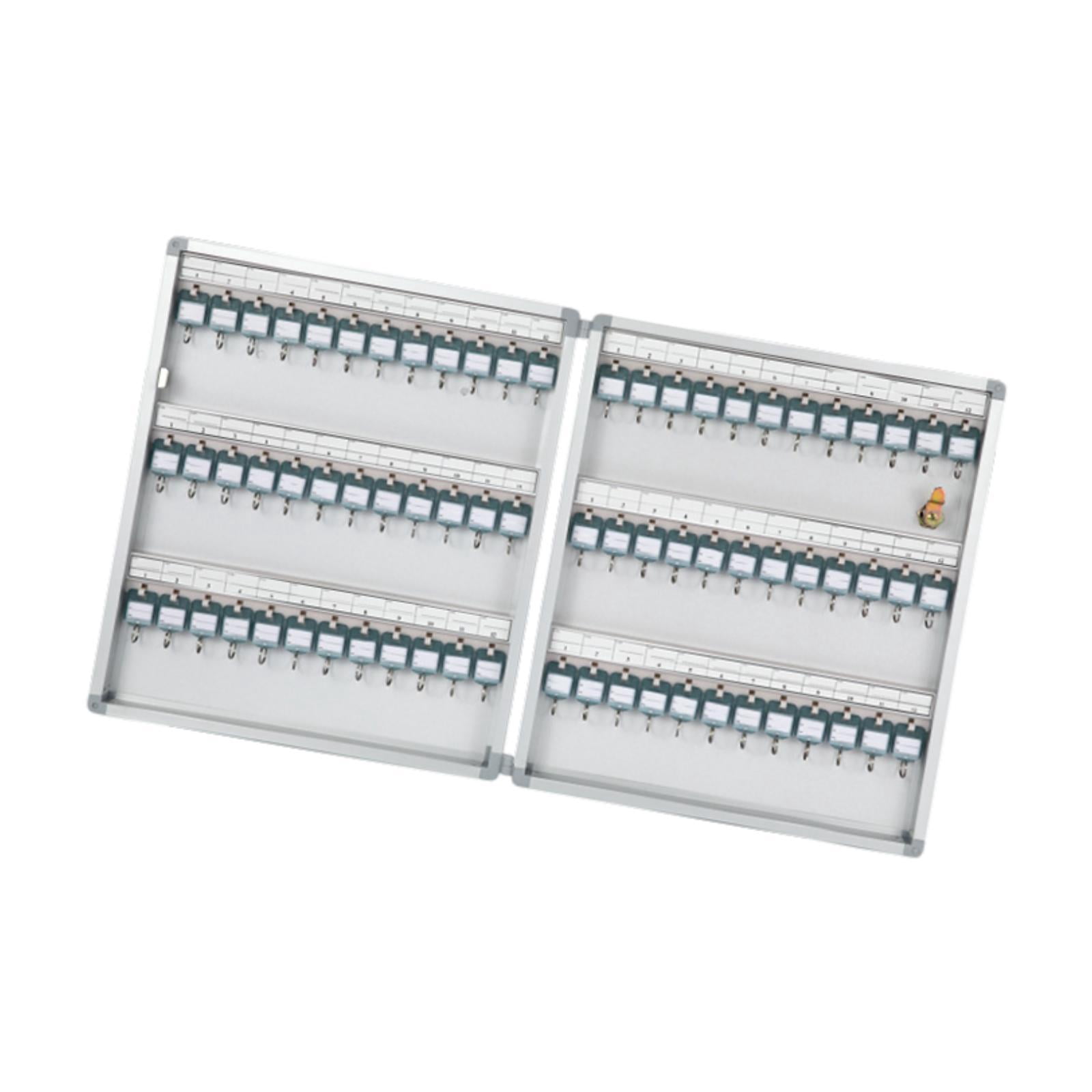 figatia 72 Position Key Lock Box Key Management Keeper Box Wall Mount Locking Key Cabinet Key Box for Repair Shops Garage Companies