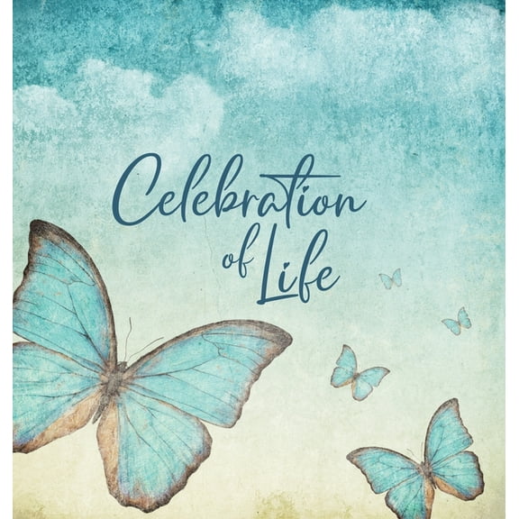 Celebration of Life - Family & Friends Keepsake Guest Book to Sign In with Memories & Comments: Family & Friends Keepsake Guest Book to Sign In with M (Hardcover)