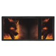 thumbnail image 4 of CHAQLIN Fire Wolf Print Foldable Tri-Fold Wallets Coin Purse, Polyester Children's Wallet Slim Trifold Card Wallet for Outdoor Sports, 4 of 7