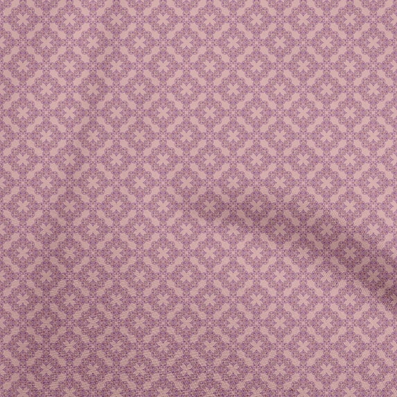 oneOone Velvet Pink Fabric Asian Floral Sewing Craft Projects Fabric Prints By Yard 58 Inch Wide