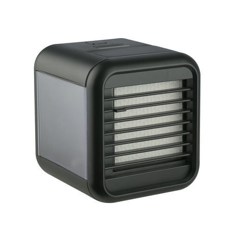 Mainstays 2-in-1 Portable Personal Evaporative Air Cooler, Black