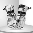 thumbnail image 3 of 1 Pair Ski Gloves, Waterproof Wind-proof Touch Screen Winter Warm Gloves for Outdoor, 3 of 8