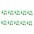 thumbnail image 2 of Tebru LED Fishing Rod Bait Alarm,Fish Bait Alert,10pcs LED Night Fishing Rod Bite Bait Alarm Light With Twin Bells Fish Bait Alert Grass Green, 2 of 8