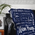 thumbnail image 4 of LHSHID Warm Hugs Healing Blanket Cancer Gifts for Women Men Get Well Soon Gift for Friend Family Sympathy Inspirational Blanket Soft Comfort Throw Blankets 30"x40", 4 of 7