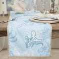thumbnail image 3 of Saro Lifestyle Sealife Serenity Table Runner, 3 of 3