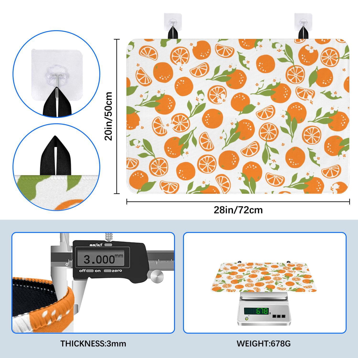 Floral Stove Top Covers for Electric Stove, Cactus and Succulent Stove Top Cover Protector, Thick Induction Cooktop Protector, Heat Resistant Range Ceramic Stove Top Covers Mat, Dish Drying Mat