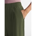 thumbnail image 5 of Avia Women's and Women's Plus FeatherStretch Woven Wide Leg Pants, 30'' Inseam, Sizes XS-4X, 5 of 7