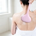 thumbnail image 6 of Back Scrubber for Shower Long Handle Body Brush 16.54 Inch Soft Bristle Bath Brush Non-Slip Grip Pink 1 Pack, 6 of 7