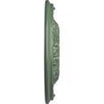 thumbnail image 4 of Ekena Millwork 19"OD x 1 1/2"P Granada Ceiling Medallion (Fits Canopies up to 7 1/8"), Hand-Painted Athenian Green, 4 of 7