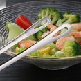 thumbnail image 3 of Stainless Steel BBQ Tongs Long Tweezers Kitchen Grilling Cooking Food Clip Tool, 3 of 9