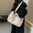 thumbnail image 5 of 2024 Nuevo bolso de mano para mujer con sentido del trabajo, bolso de lona de gran capacidad para el hombro, bolso grande de moda y versátil, 5 of 5