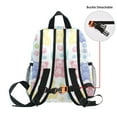 thumbnail image 5 of FORMRS School Backpack with Front Zippered Pocket 12" Student Travel Daypack, Colorful Gummy Bears Pattern, 5 of 6