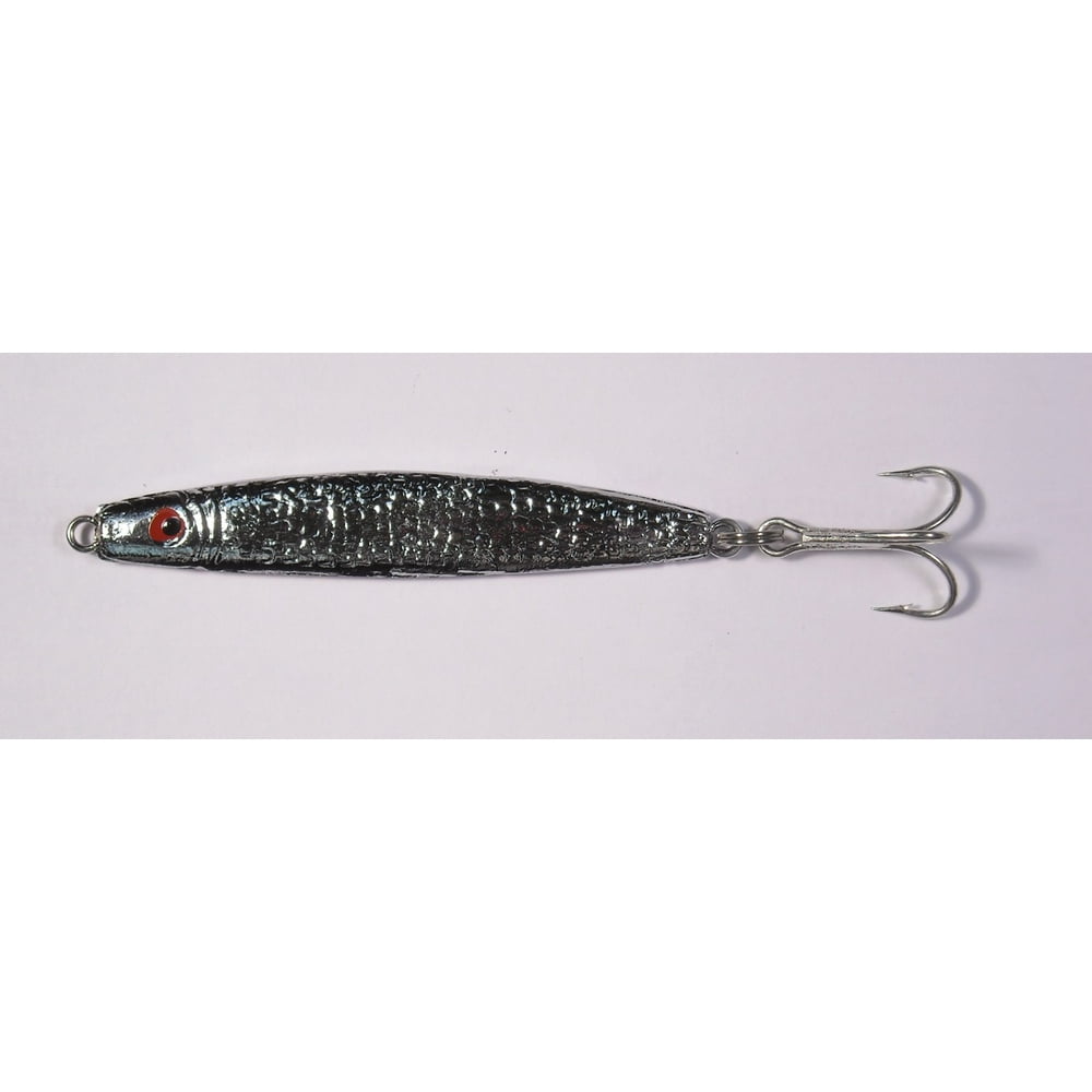 Haw River Sting Silver 15/8oz Silver Chrome, Fishing Jigs