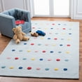 thumbnail image 2 of SAFAVIEH Kids Polka Dots Stripes Area Rug, Grey, 5' x 8', 2 of 7